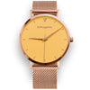 Womens Yellow Watch - Rose Gold - Suffragette Kahlo